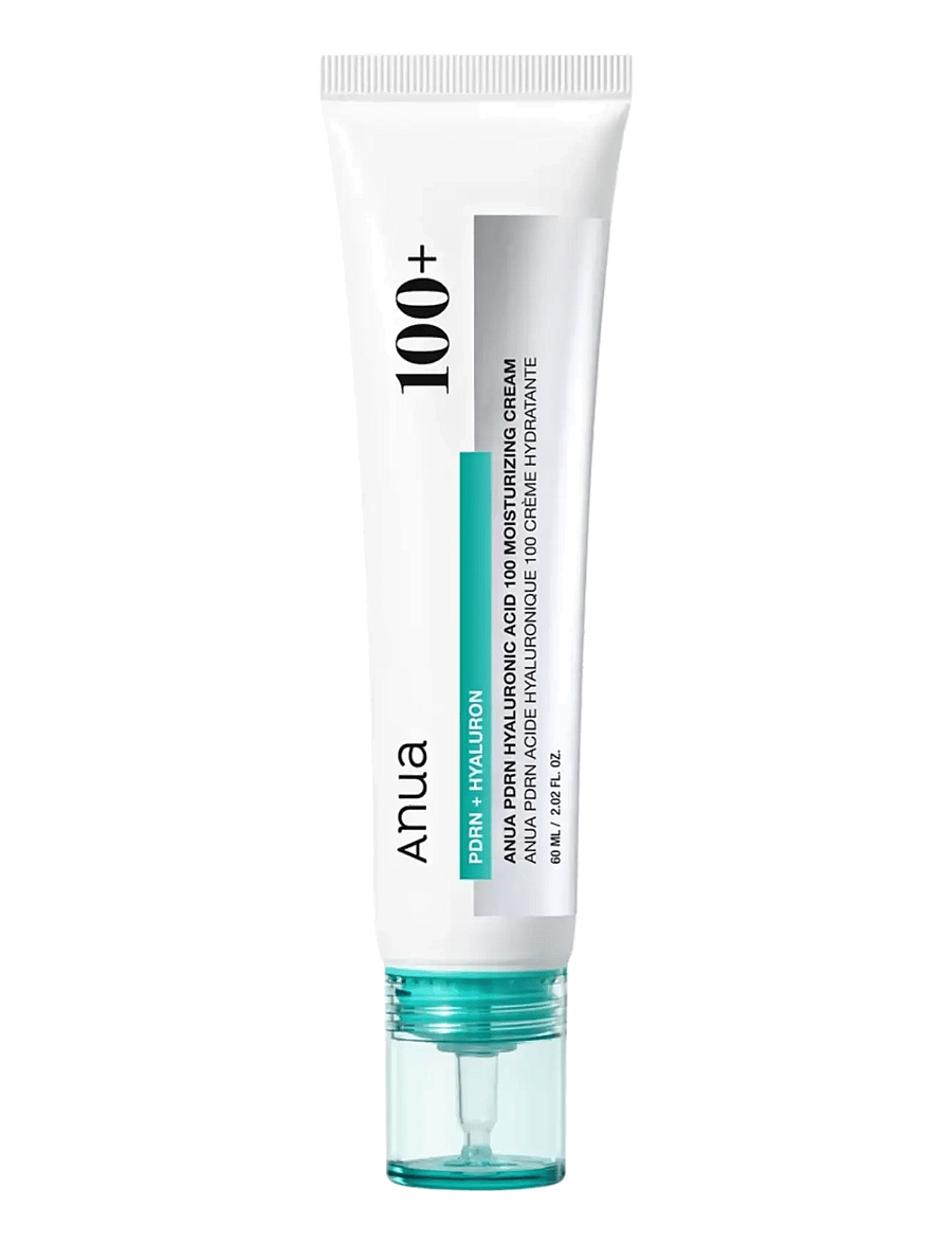 Anua - PDRN Hyaluronic Acid 100 Moisturizing Cream - dagkräm - clear - 1