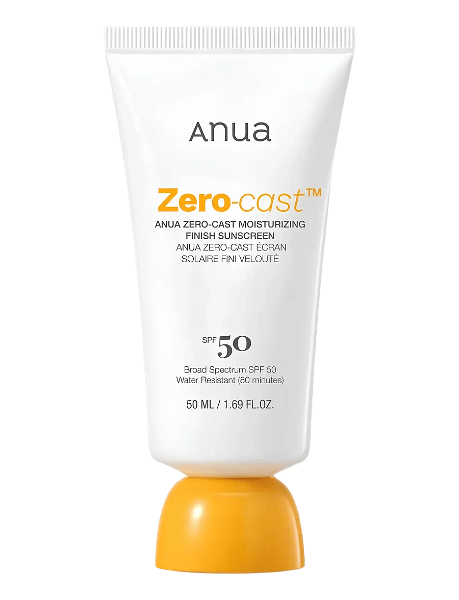 Anua - Zero-Cast Moisturizing Finish Sunscreen - til ansigtet - clear - 1