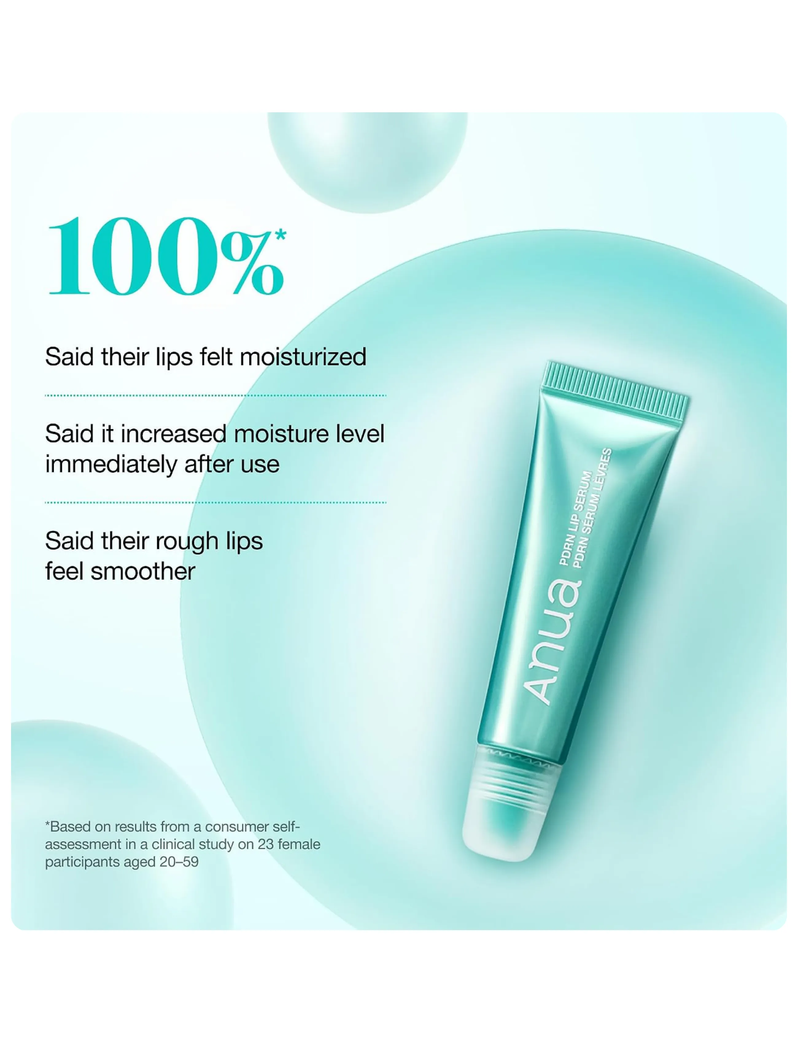 Anua - PDRN Lip Serum - läppbalsam - clear - 4