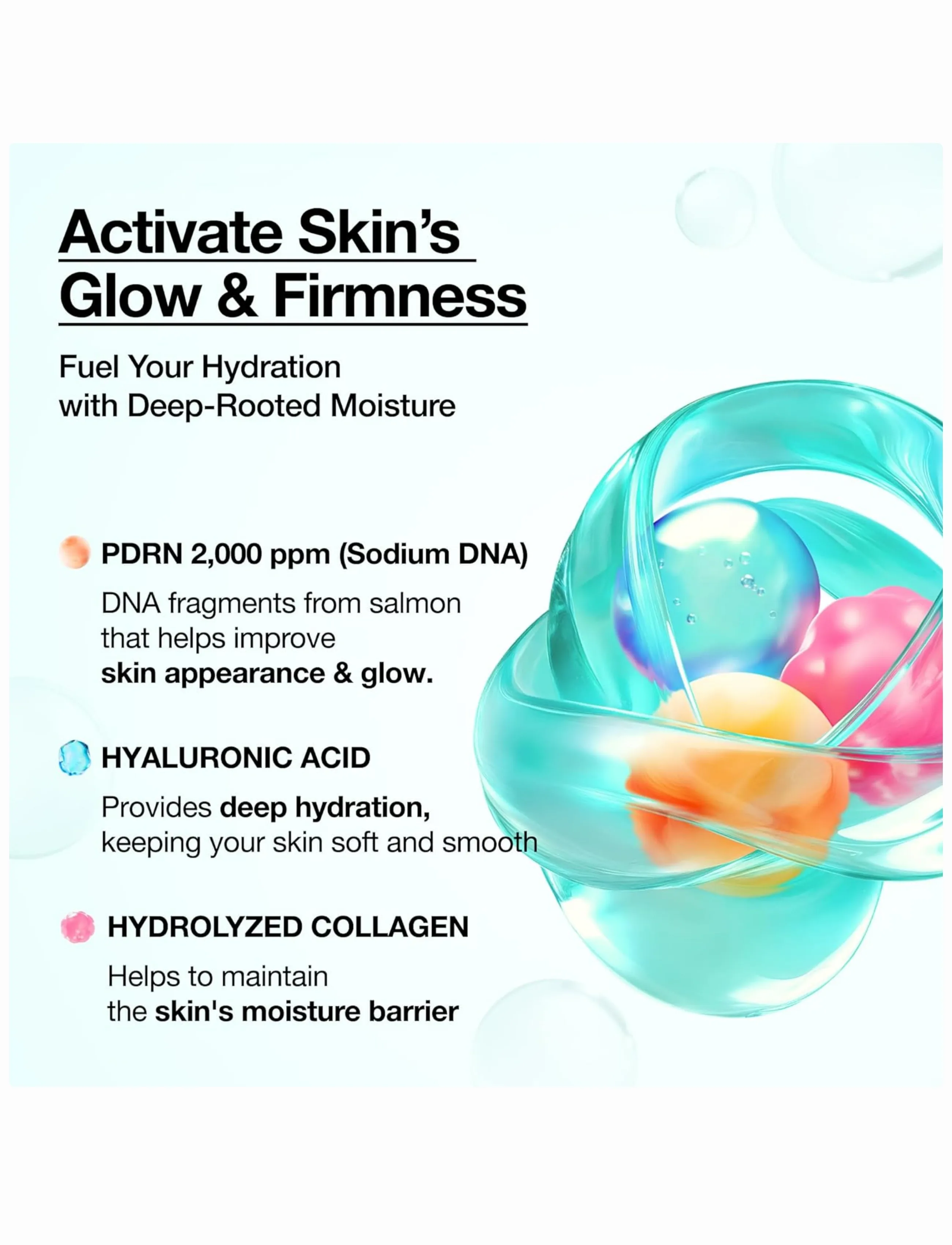 Anua - PDRN Hyaluronic Acid Hydrating Capsule Mist - ansigtsmist - clear - 2