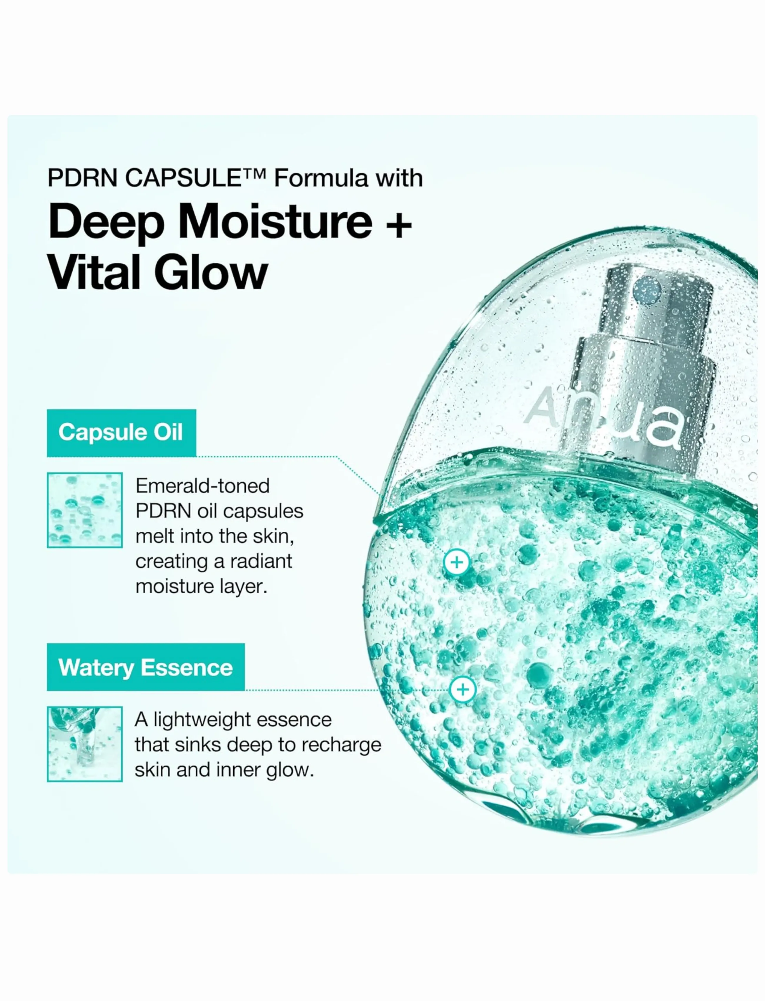Anua - PDRN Hyaluronic Acid Hydrating Capsule Mist - ansigtsmist - clear - 5