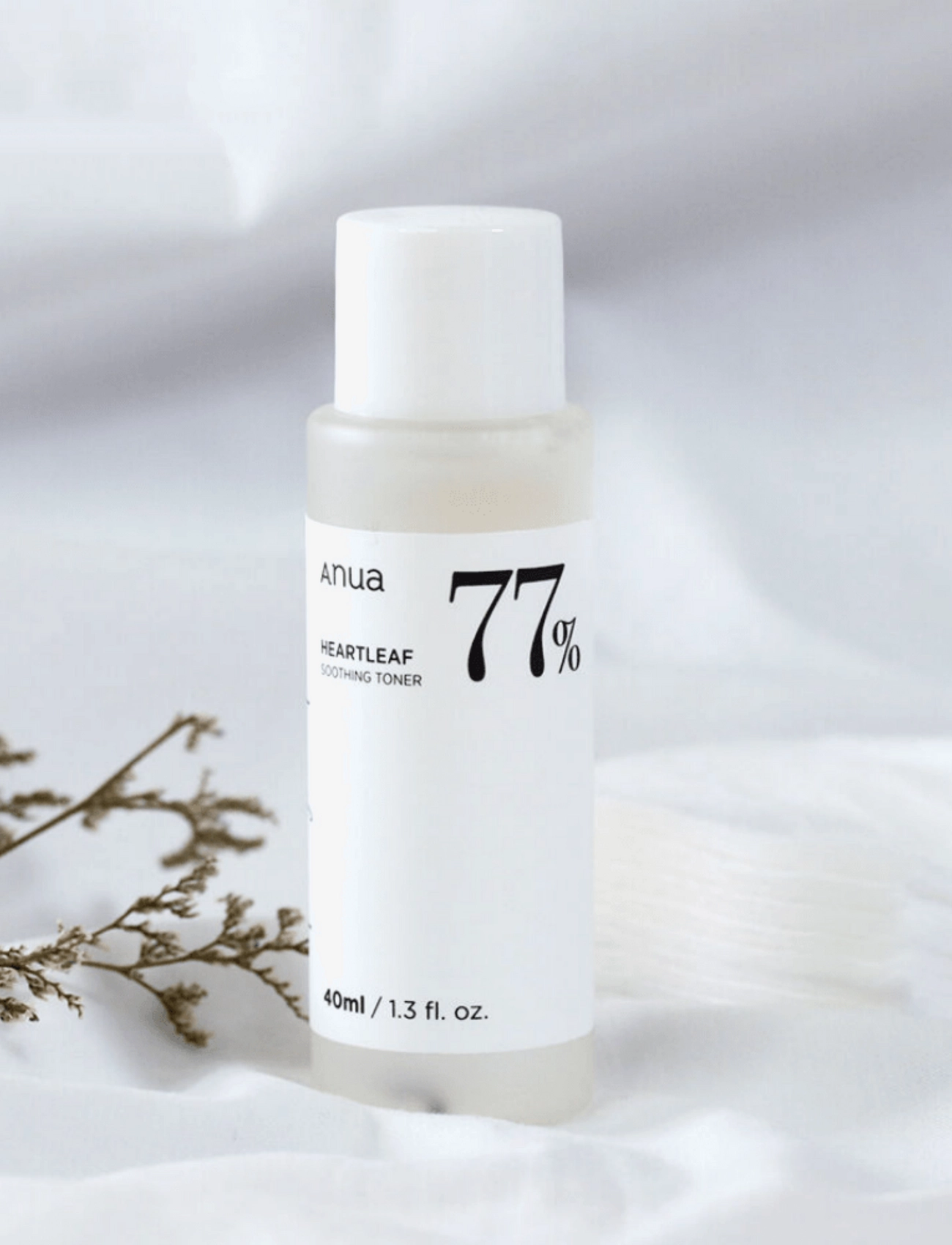 Anua - Heartleaf 77% Soothing Toner mini - fugtgivende tonere - clear - 2