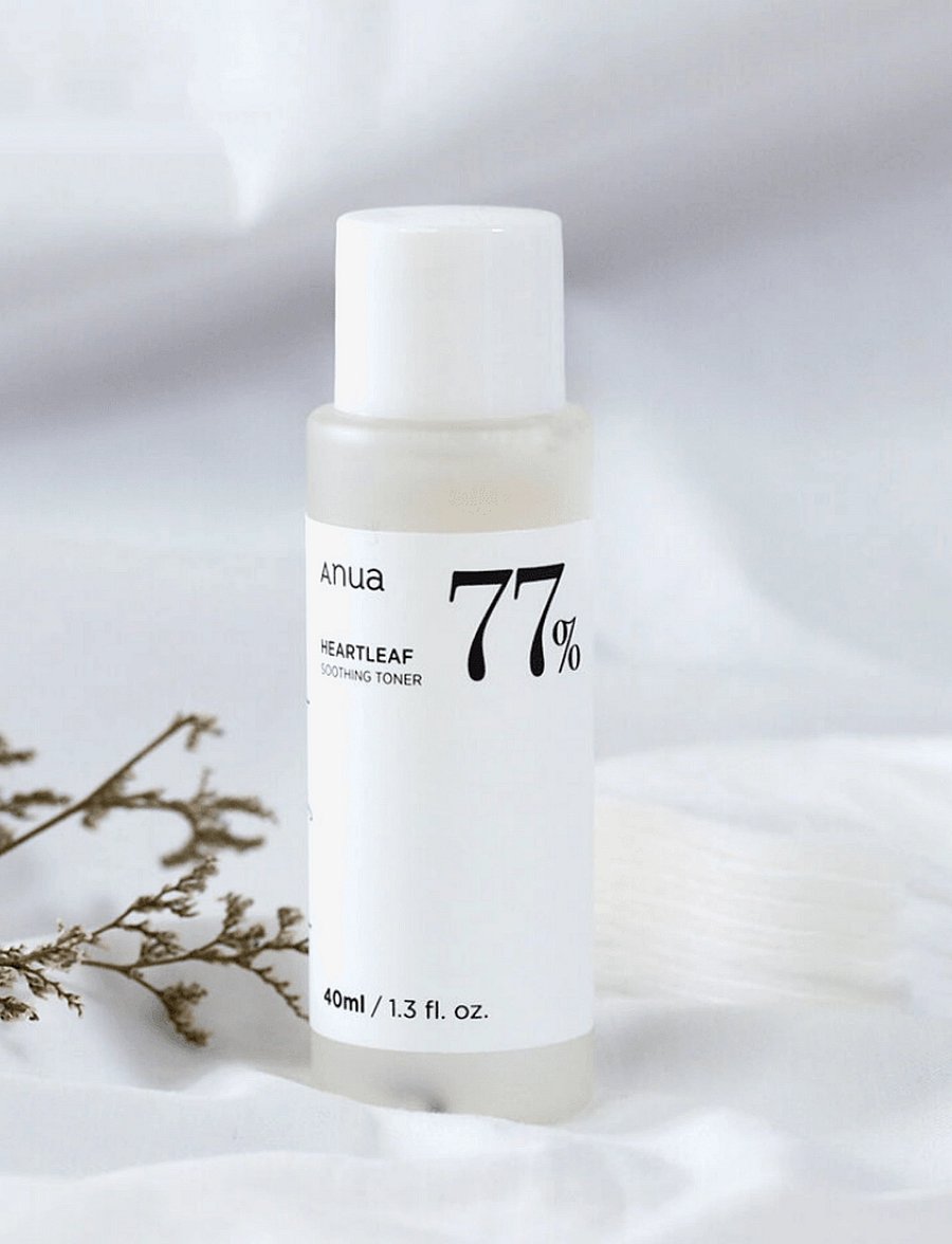 Anua - Heartleaf 77% Soothing Toner mini - Återfuktande ansiktsvatten - clear - 2