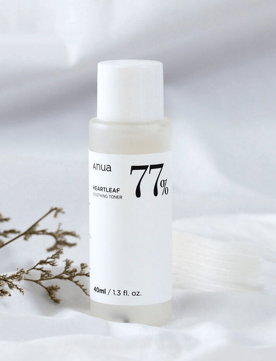 Anua - Heartleaf 77% Soothing Toner mini - Återfuktande ansiktsvatten - clear - 0