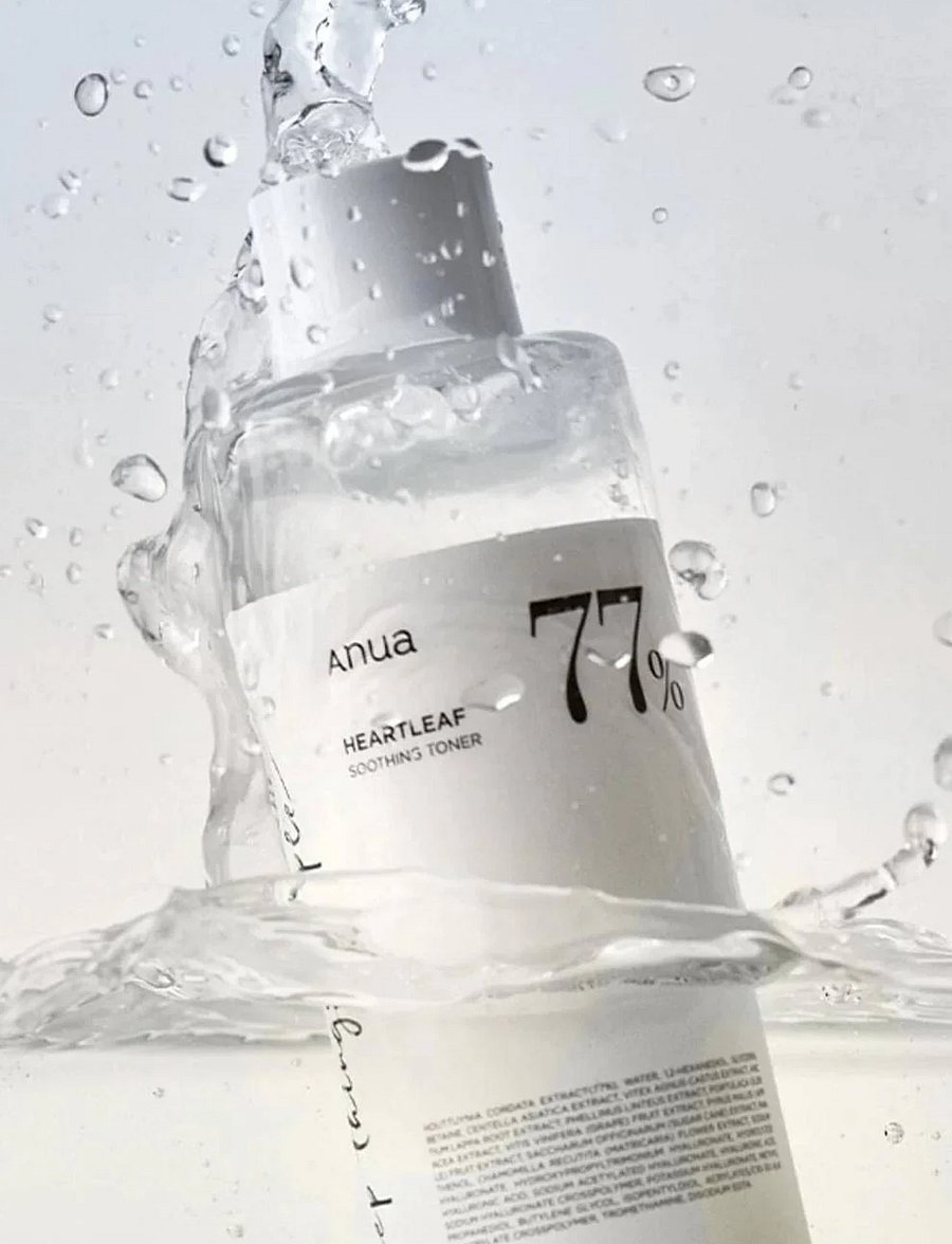 Anua - Heartleaf 77% Soothing Toner mini - Återfuktande ansiktsvatten - clear - 4