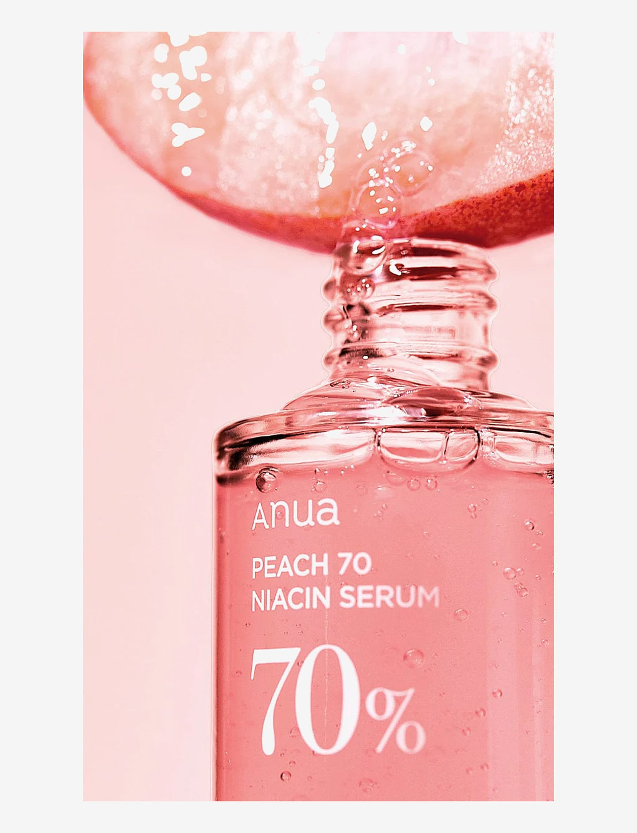 Anua - Peach 70% Niacinamide Serum - serum - clear - 2