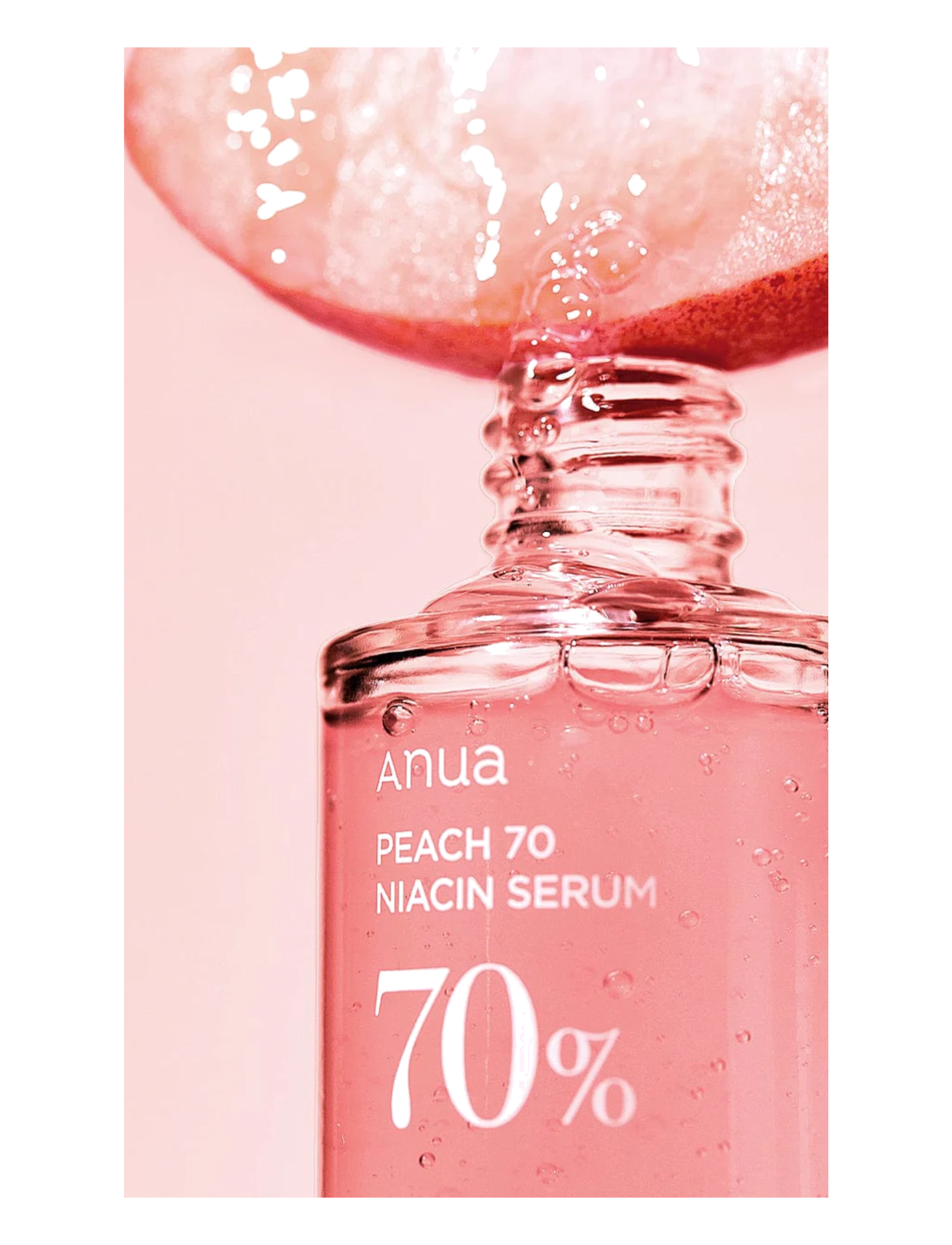 Anua - Peach 70% Niacinamide Serum - serum - clear - 2