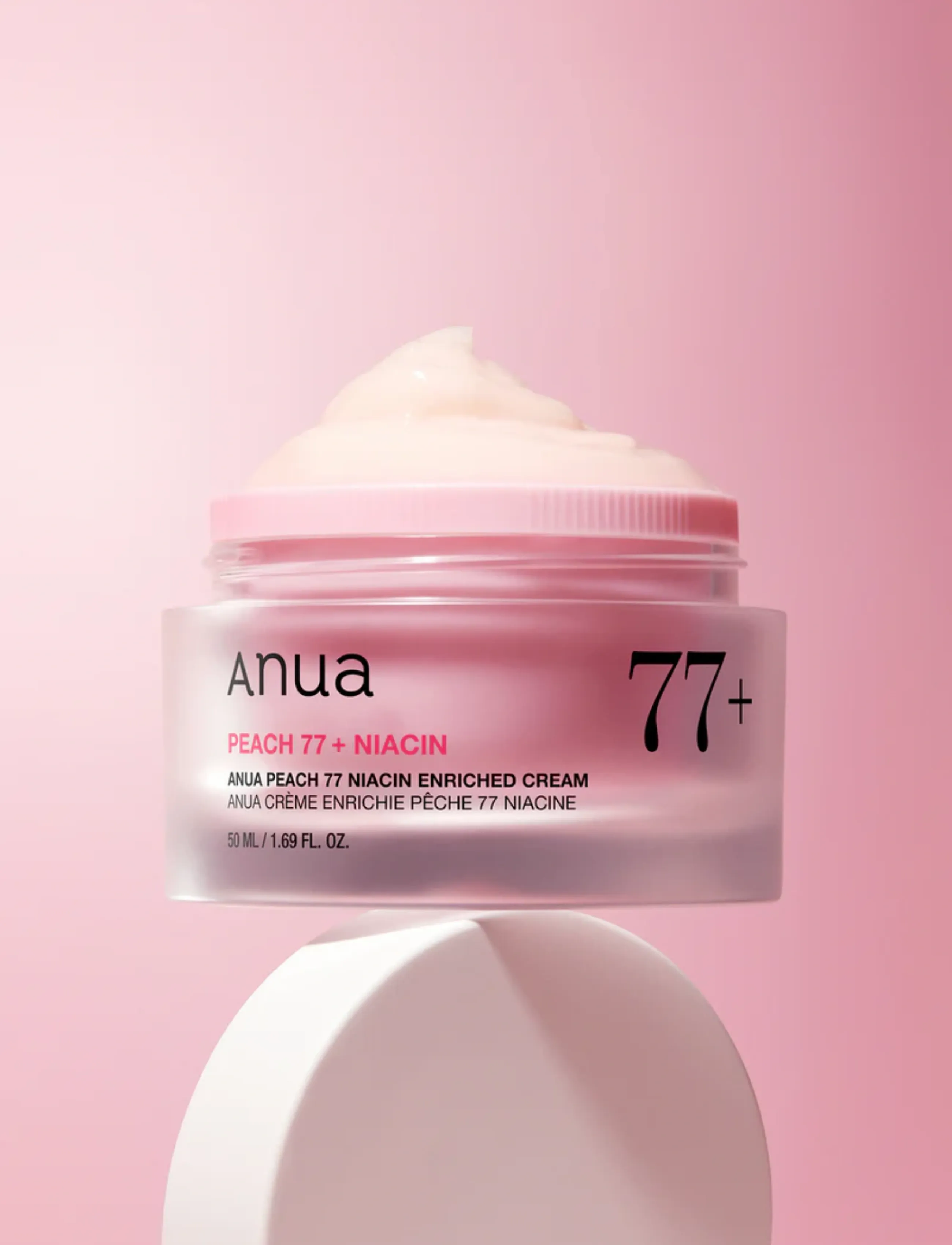 Anua - Peach 77 Niacin Enriched Cream - dagcremer - clear - 4