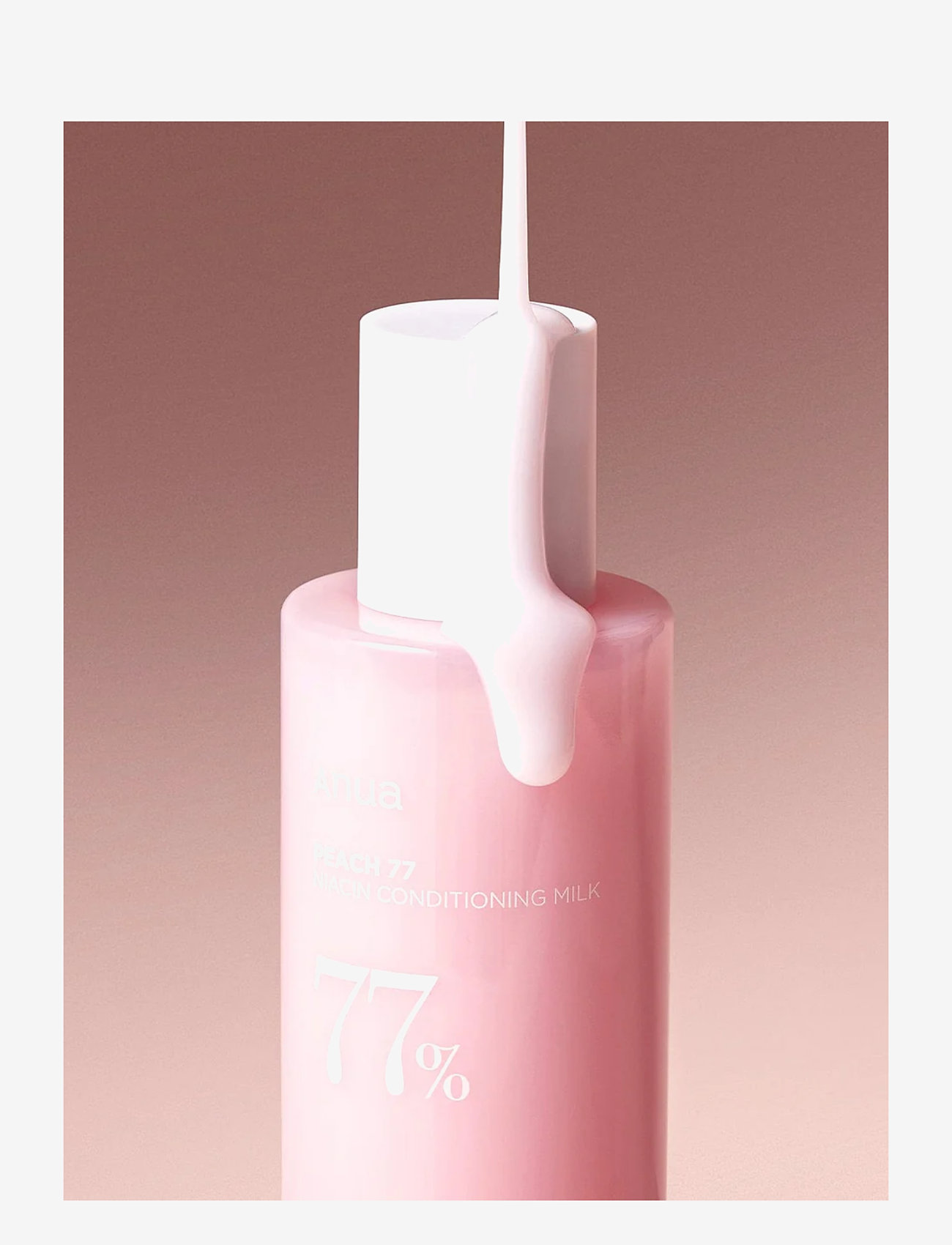 Anua - Peach 77% Niacin Conditioning Milk - fugtgivende tonere - clear - 1