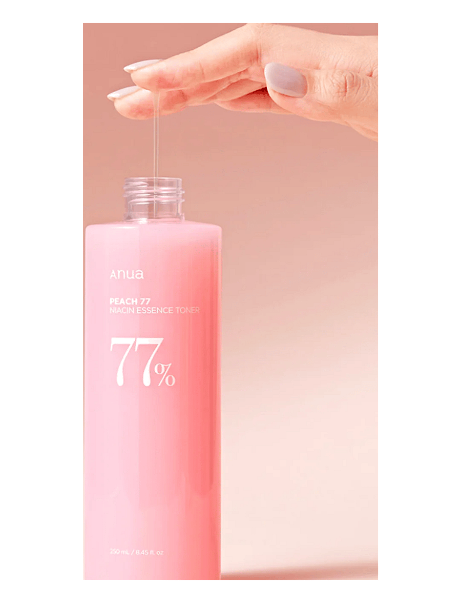 Anua - Peach 77% Niacin Essence Toner - ansiktsvatten - clear - 2