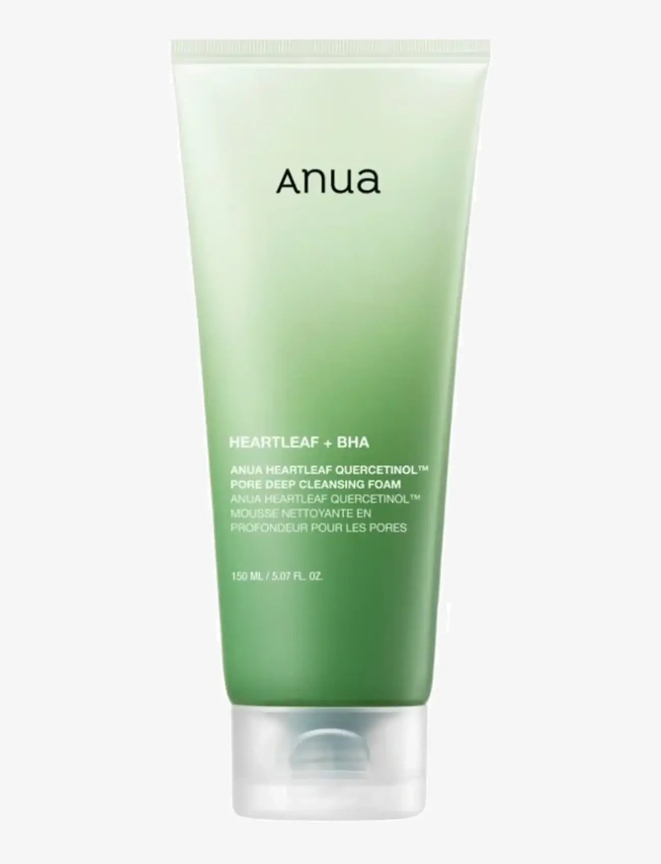Anua - Heartleaf Quercetinol Pore Deep Cleansing Foam - foaming cleanser - clear - 1