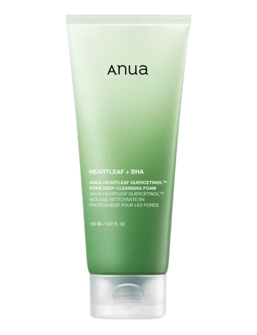Anua - Heartleaf Quercetinol Pore Deep Cleansing Foam - foaming cleanser - clear - 1
