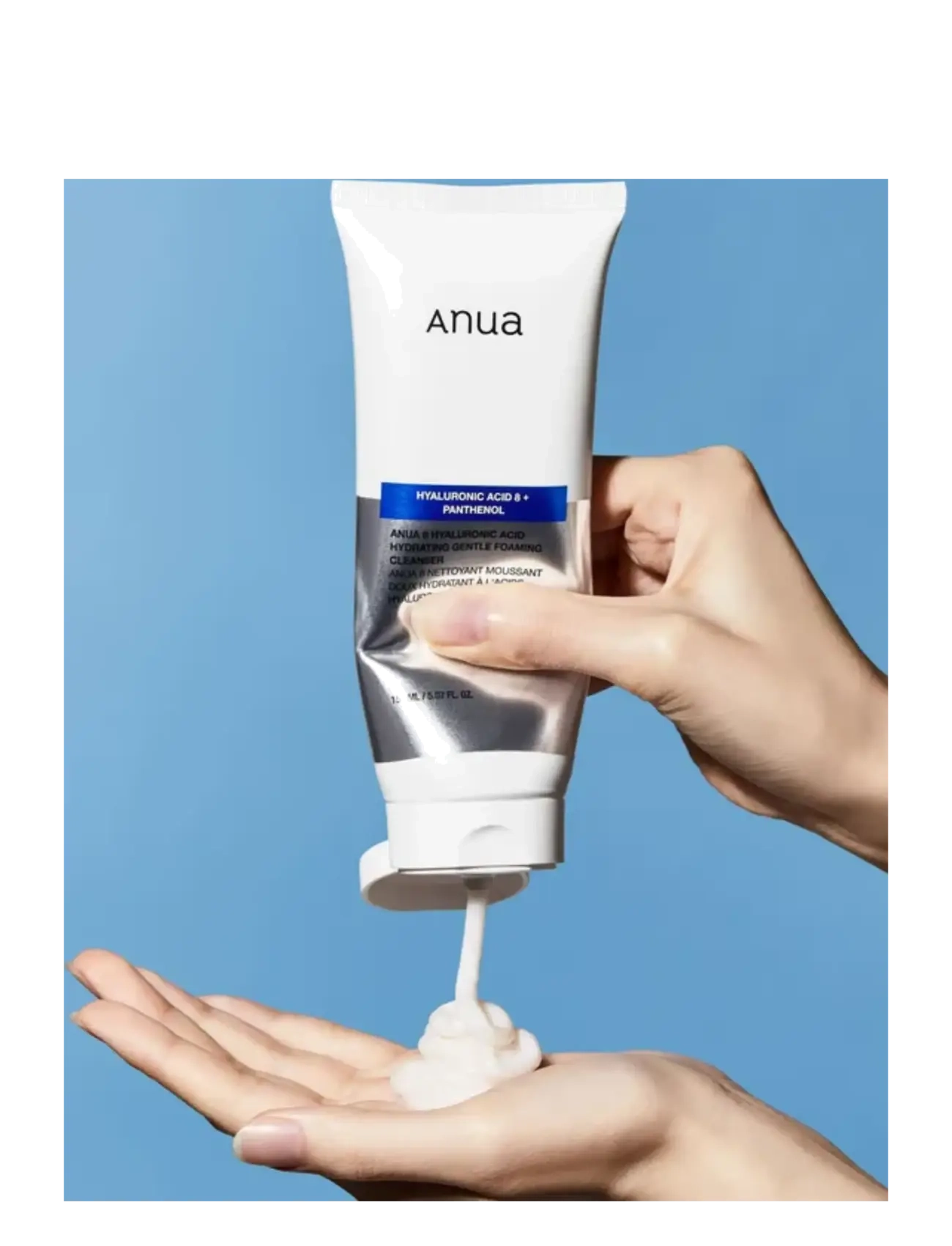 Anua - 8 Hyaluronic Acid Hydrating Gentle Foaming Cleanser - clear - 2