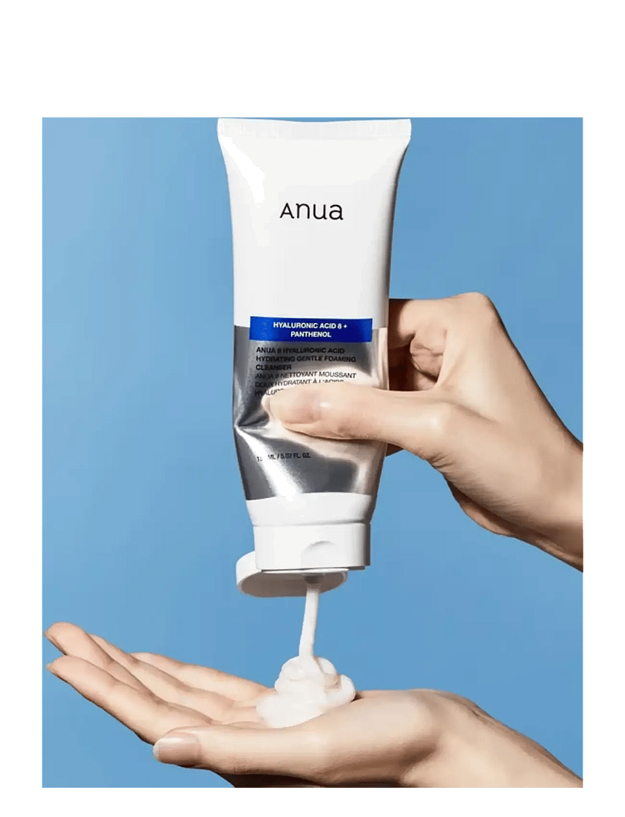 Anua - 8 Hyaluronic Acid Hydrating Gentle Foaming Cleanser - clear - 2