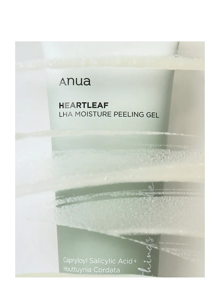 Anua - Heartleaf LHA Moisture Peeling Gel - peeling - ansikte - clear - 1