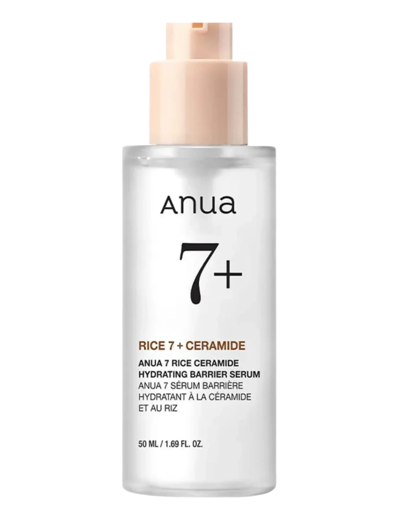 Anua 7 Rice Ceramide Hydrating Barrier Serum, Serum, Nude, Str: 50 ML