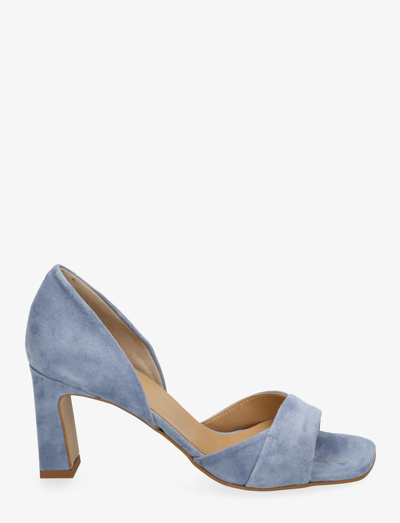 Apair - Open side elegant - heeled sandals - blue jeans - 1