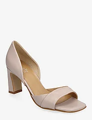 Apair - Open side elegant - sandaler med hæl - silver pink - 0