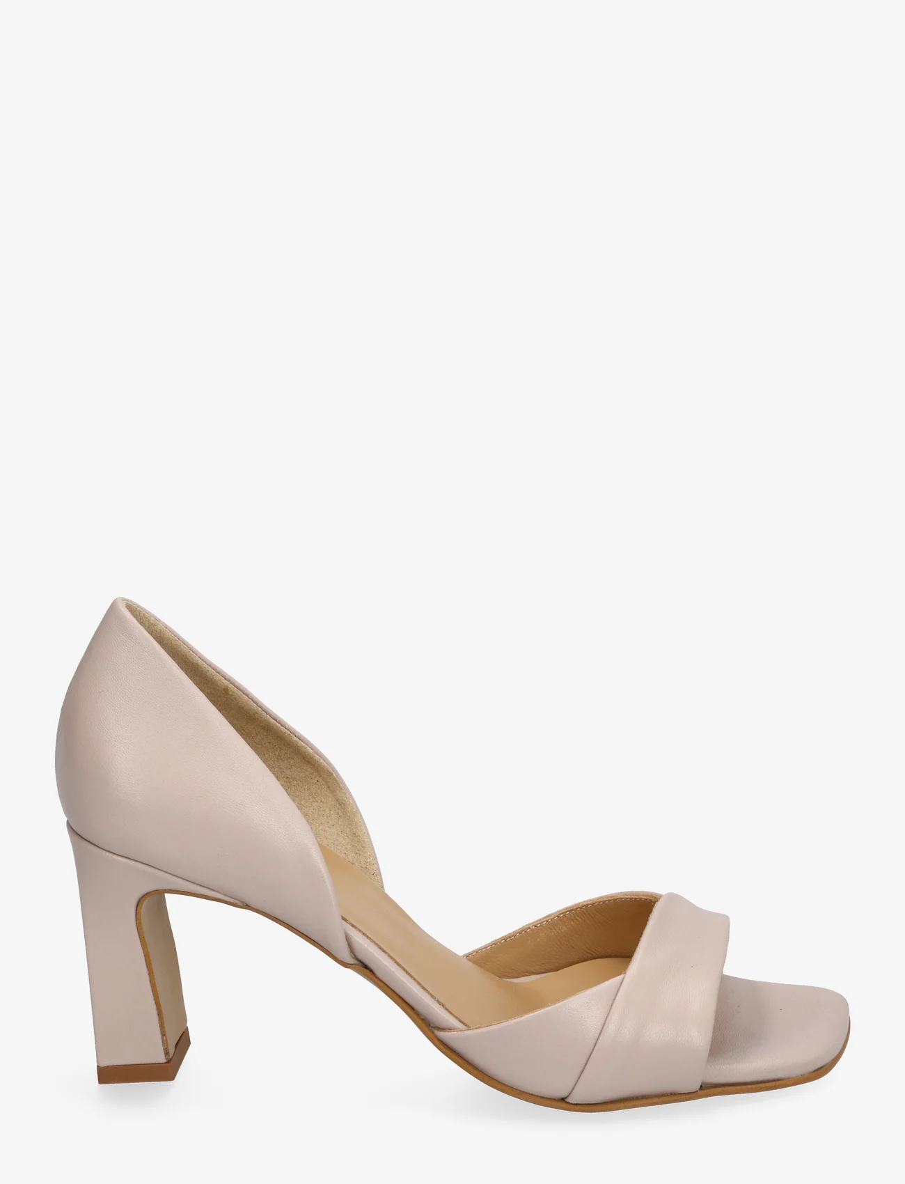 Apair - Open side elegant - sandaler med hæl - silver pink - 1
