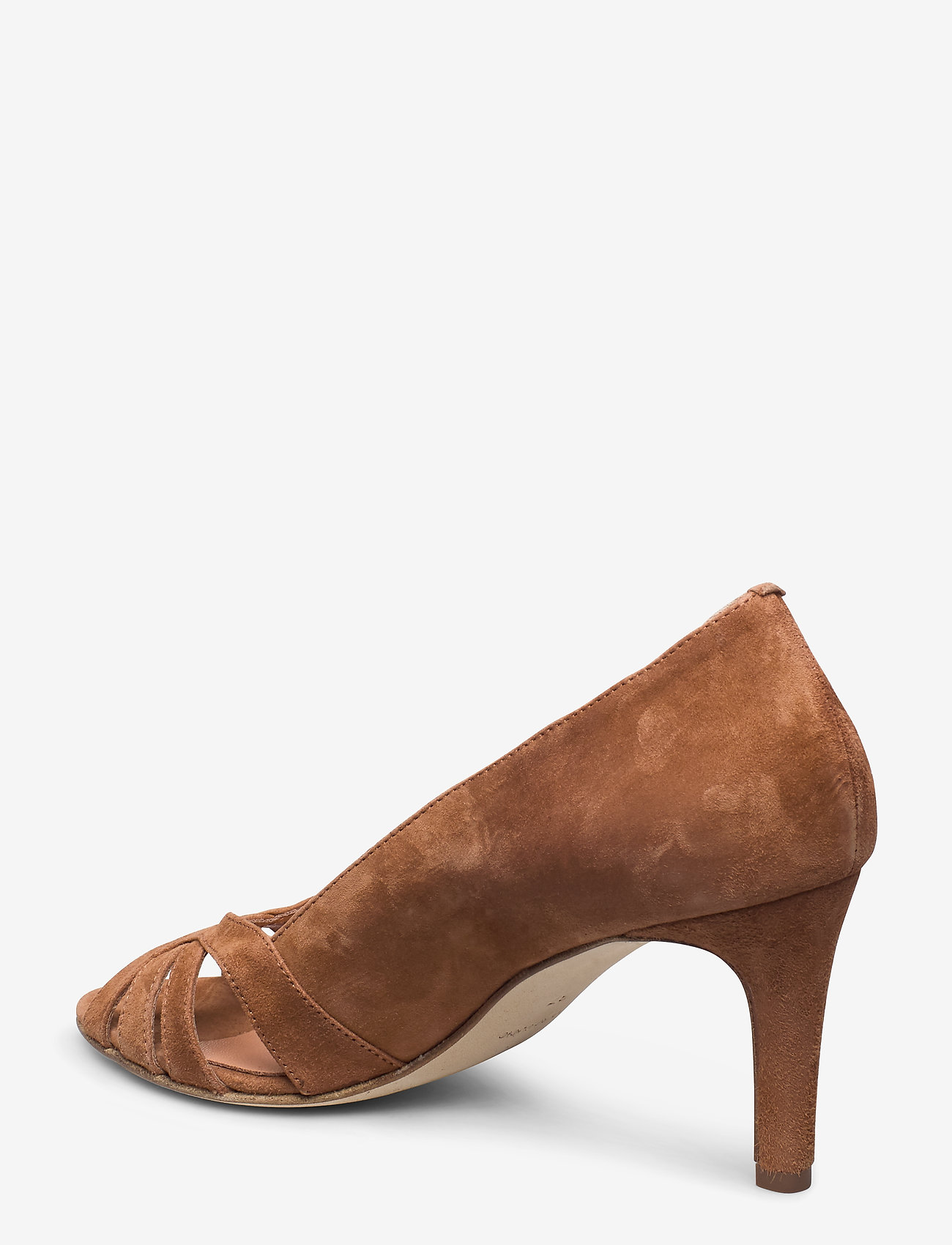 Apair - Open toe pump string - cognac - 2