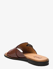 Apair - velcro srings semisquare - flat sandals - cacao - 2