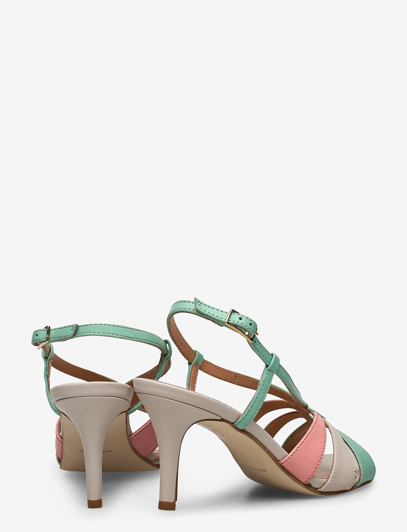 Apair - Dance sandal heelstring - multi colored - 4