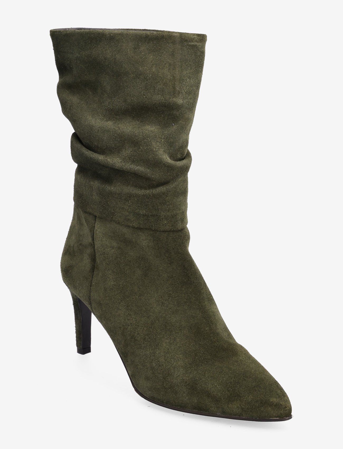 Apair - Wrinckle bootie - high heel - verde - 0