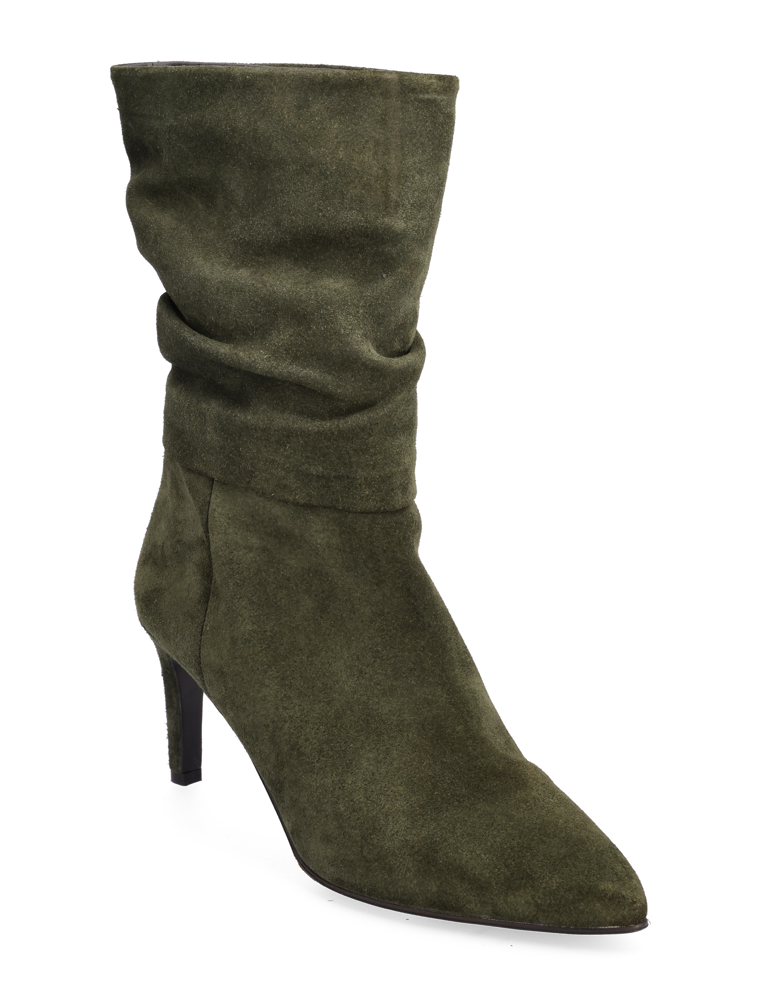 Wrinckle bootie - VERDE