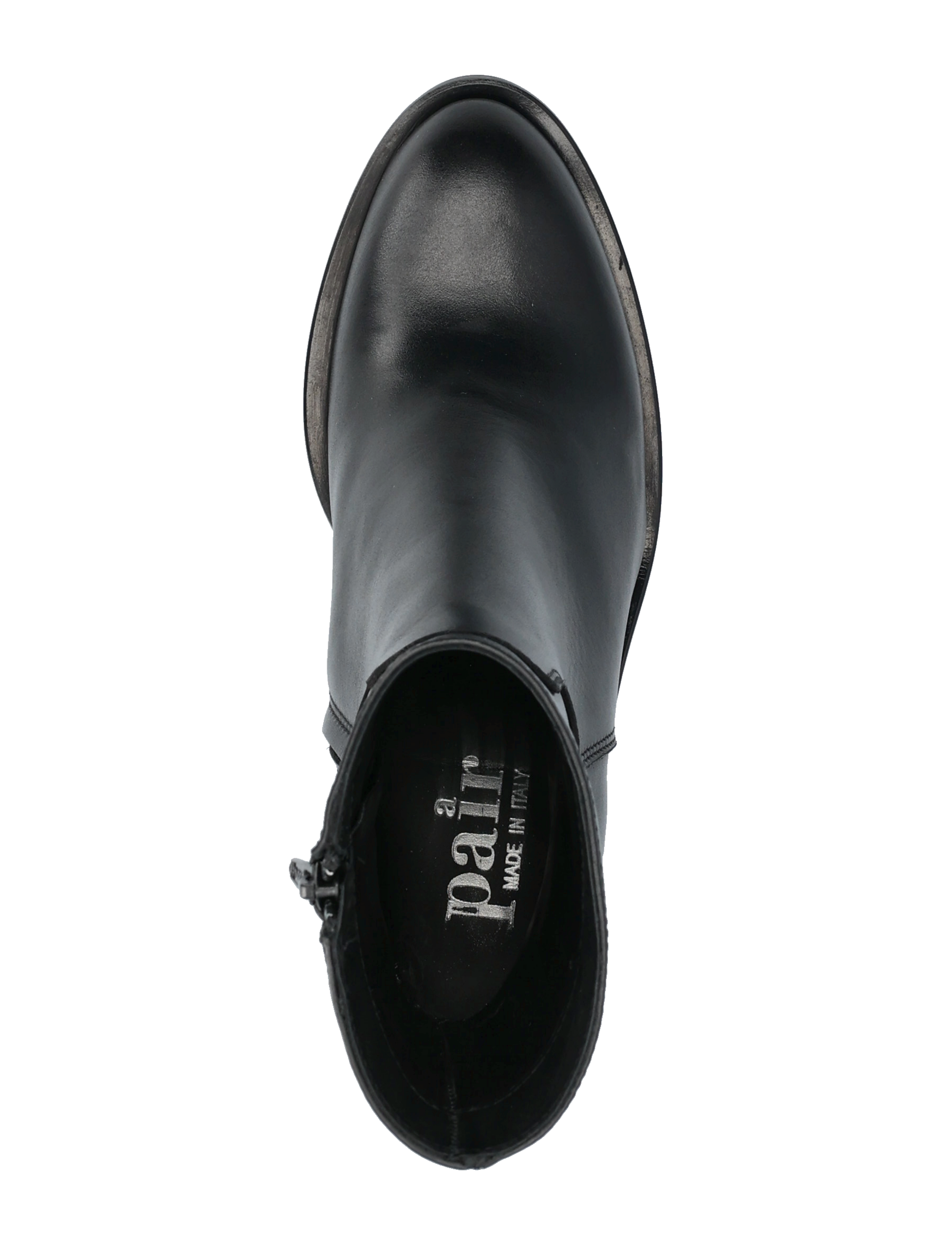 Apair - New classic heel zip - høj hæl - nero - 4