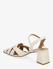 Apair - Braided medium - sko med hæl - off white - 2