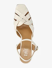Apair - Braided medium - sko med hæl - off white - 3