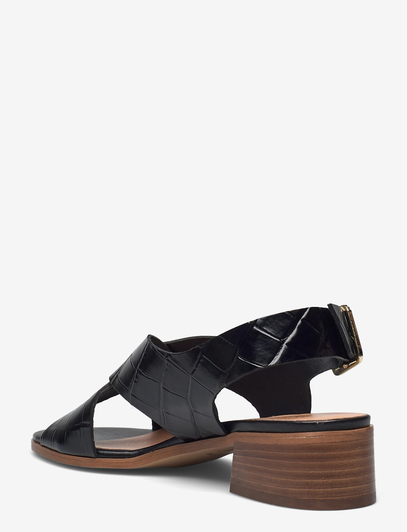 Apair - Cut cross sandal low - nero (black) - 2