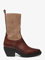 Apair - western 2 leathers - high heel - tm/sabbia - 1
