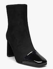 Apair - New elegant 2 leathers - high heel - nero - 0