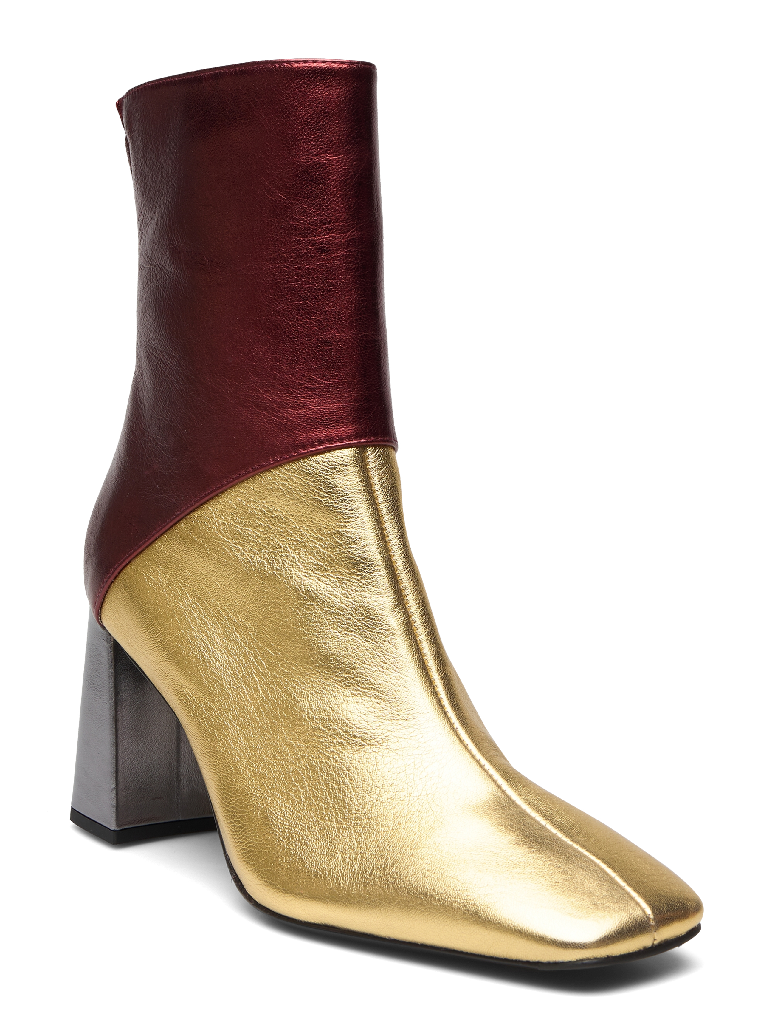 Apair 3 colors sqaure - Schuhe - LAMINATO MIX / gold