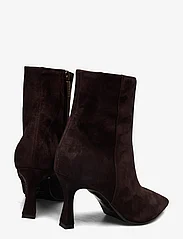 Apair - High heel stilletto bootie - høj hæl - 490 dark brown - 4