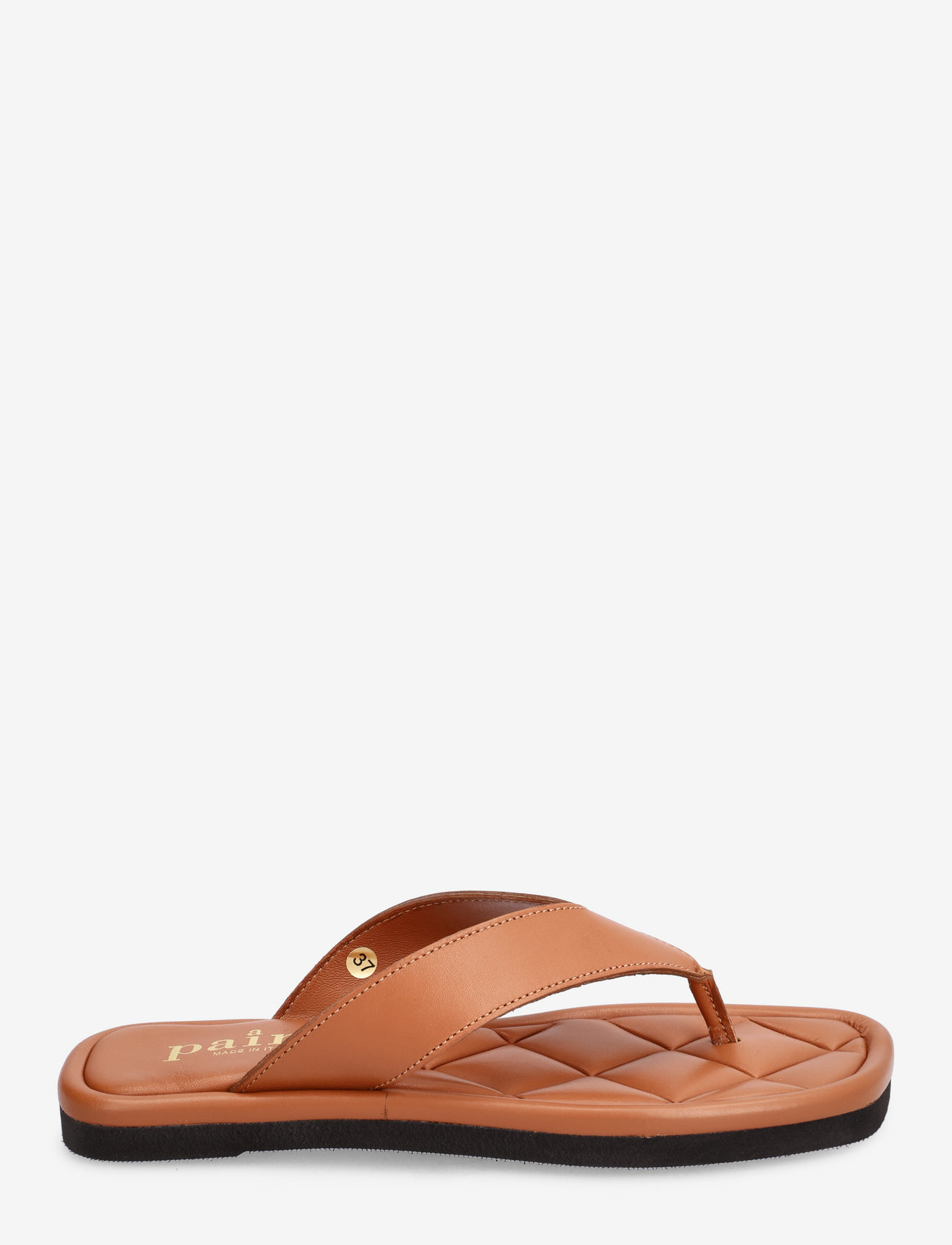 Apair - Flip flop soft flat - mou (cognac) - 1