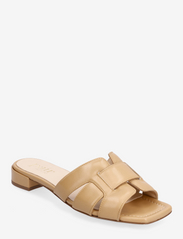 Apair - Pillow braided flat - matalat sandaalit - camel - 0