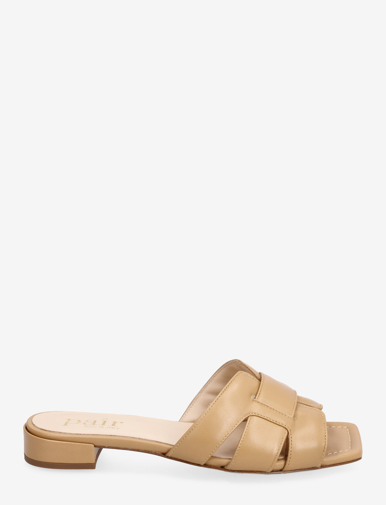 Apair - Pillow braided flat - camel - 1