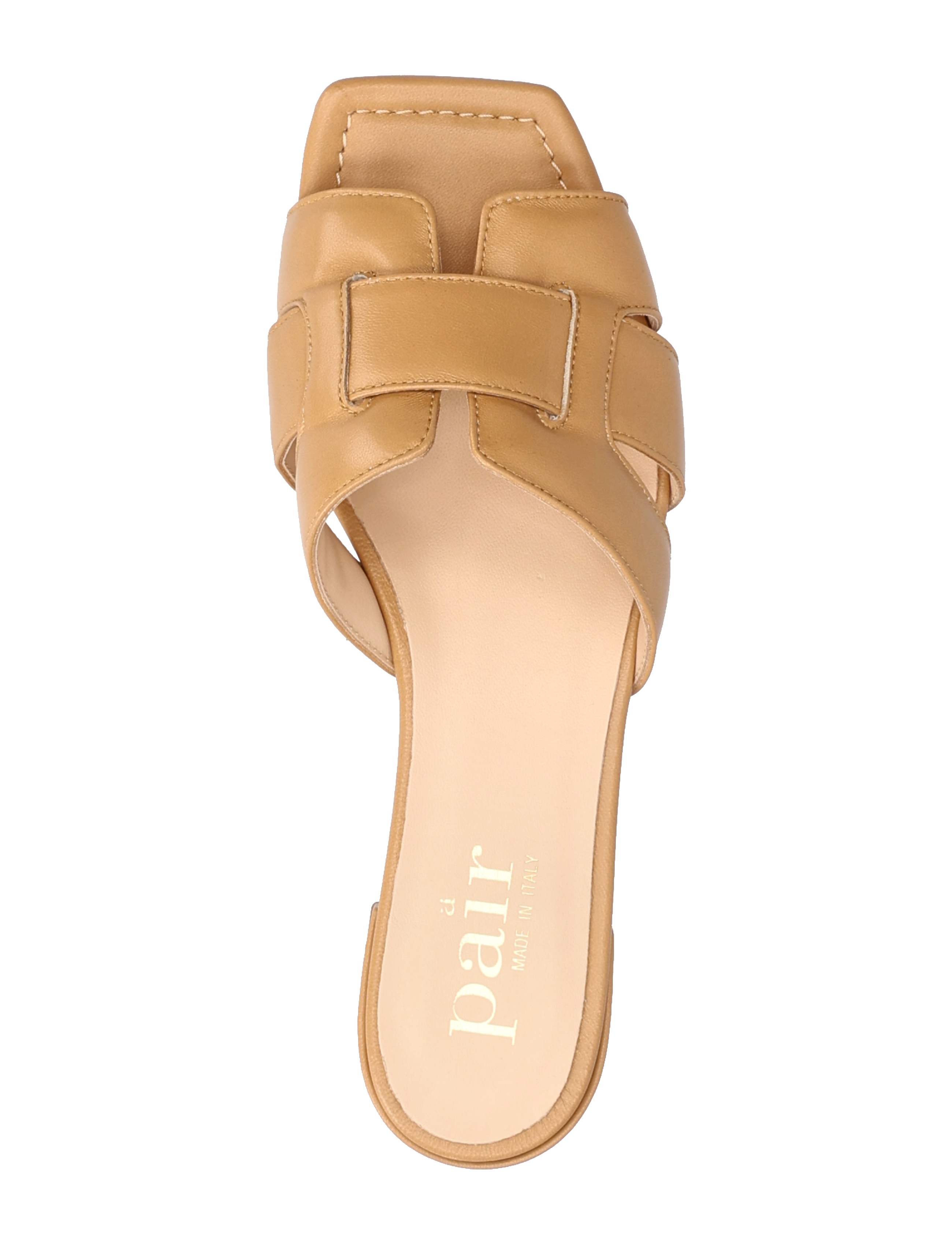 Apair - Pillow braided flat - camel - 3