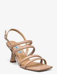 Apair - Multi stringg high heel - party wear at outlet prices - natural tan - 0