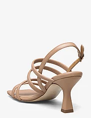 Apair - Multi stringg high heel - party wear at outlet prices - natural tan - 2