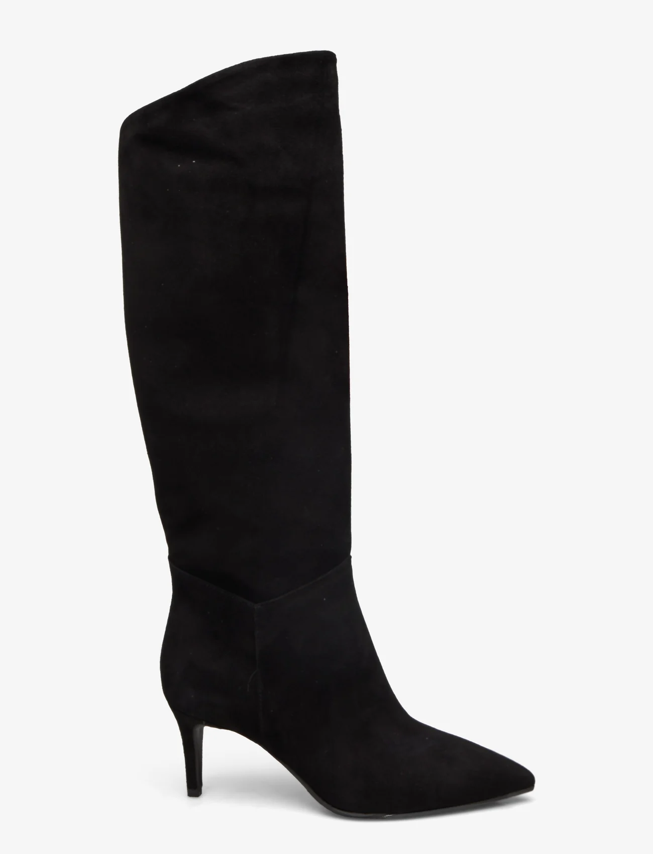 Apair - Long shaft straight low stilletto boot - knee high boots - nero - 1