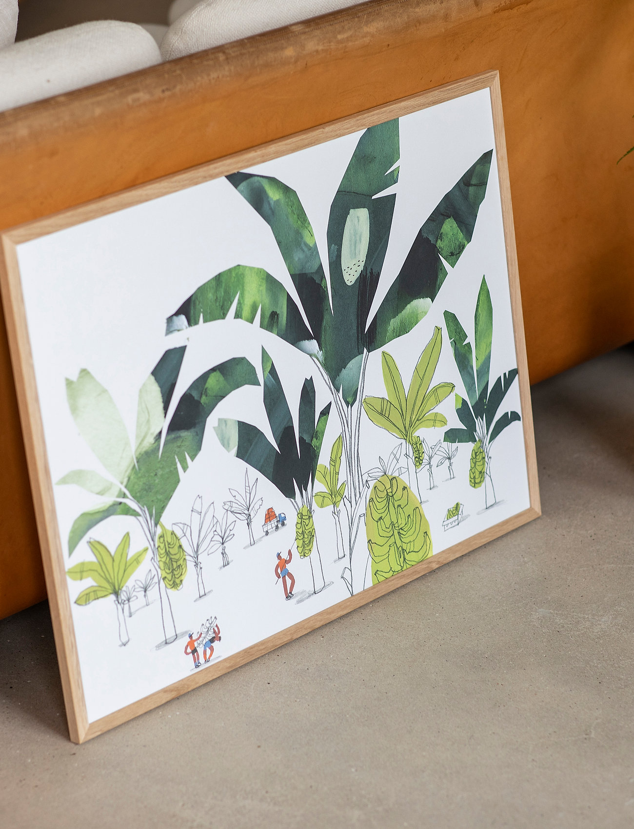 Aparte Works Aparte X Varya Yakovleva - Palm Grove, 50X70 cm, Multi/patterned, Plakater > Botaniske, Unisex
