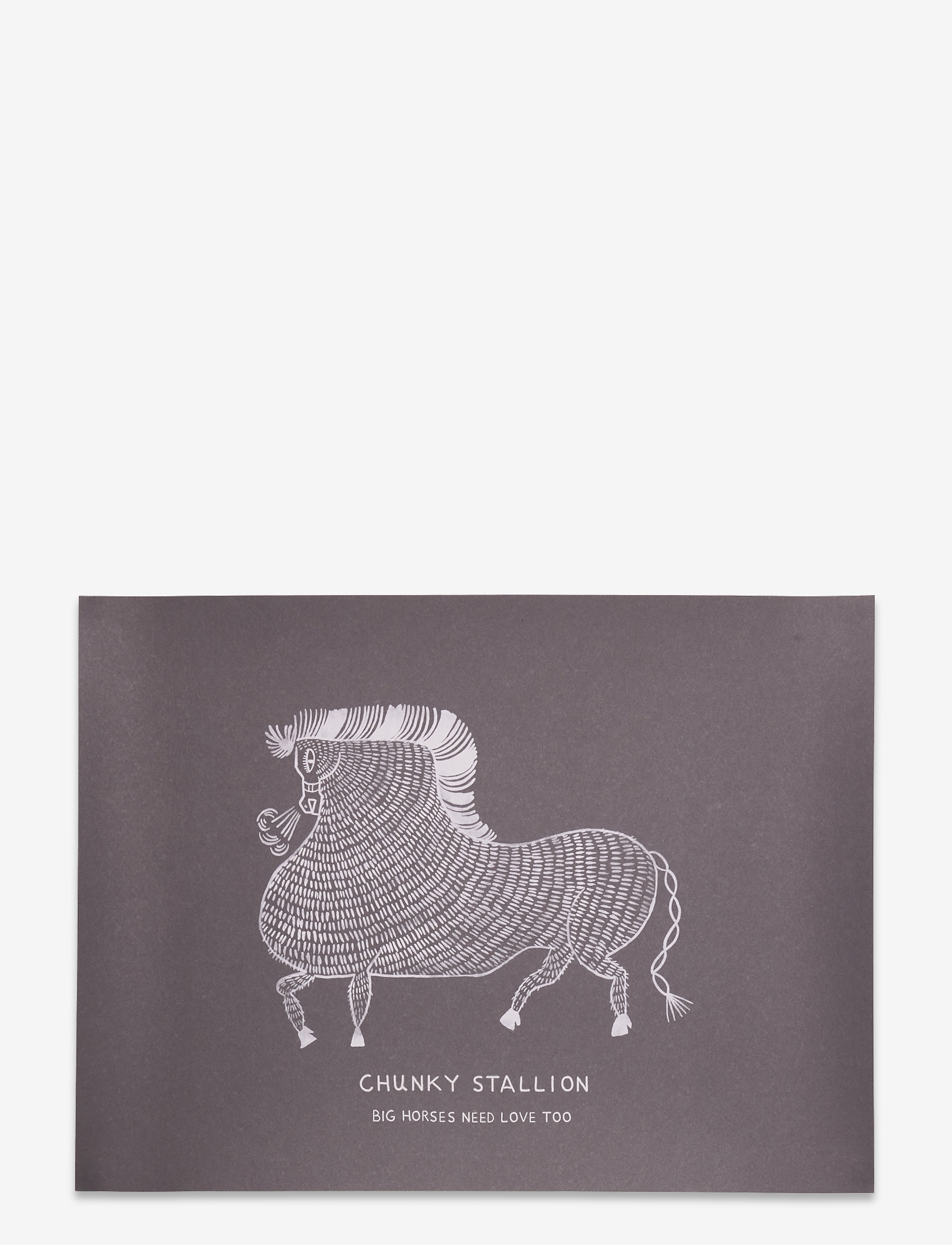 APARTE WORKS ApartexLlew Mejia - Chunky Stallion Patterned - 50X70CM - Unisex