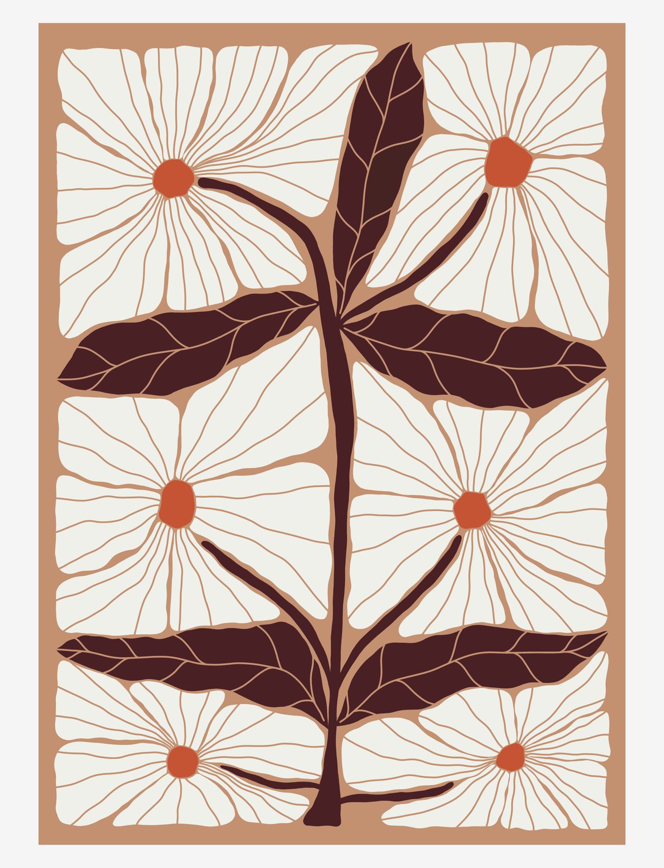 Aparte Works - Aparte x Rebecca Zwanzig - botanical - white flowers - 0