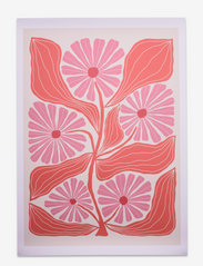 Aparte Works - Aparte x Rebecca Zwanzig - Pink Flowers - botanisk - multi - 0