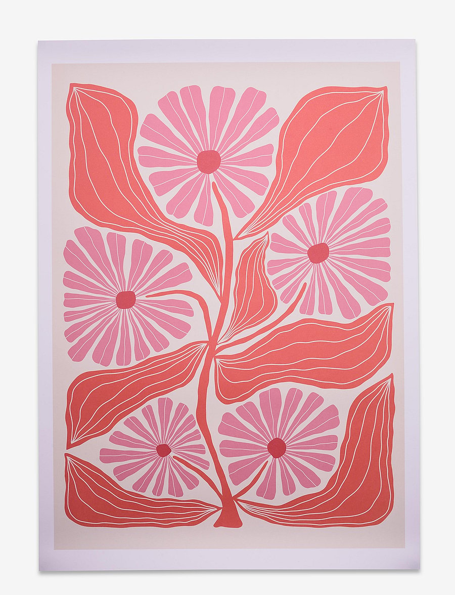 Aparte Works - Aparte x Rebecca Zwanzig - botaanika - pink flowers - 1