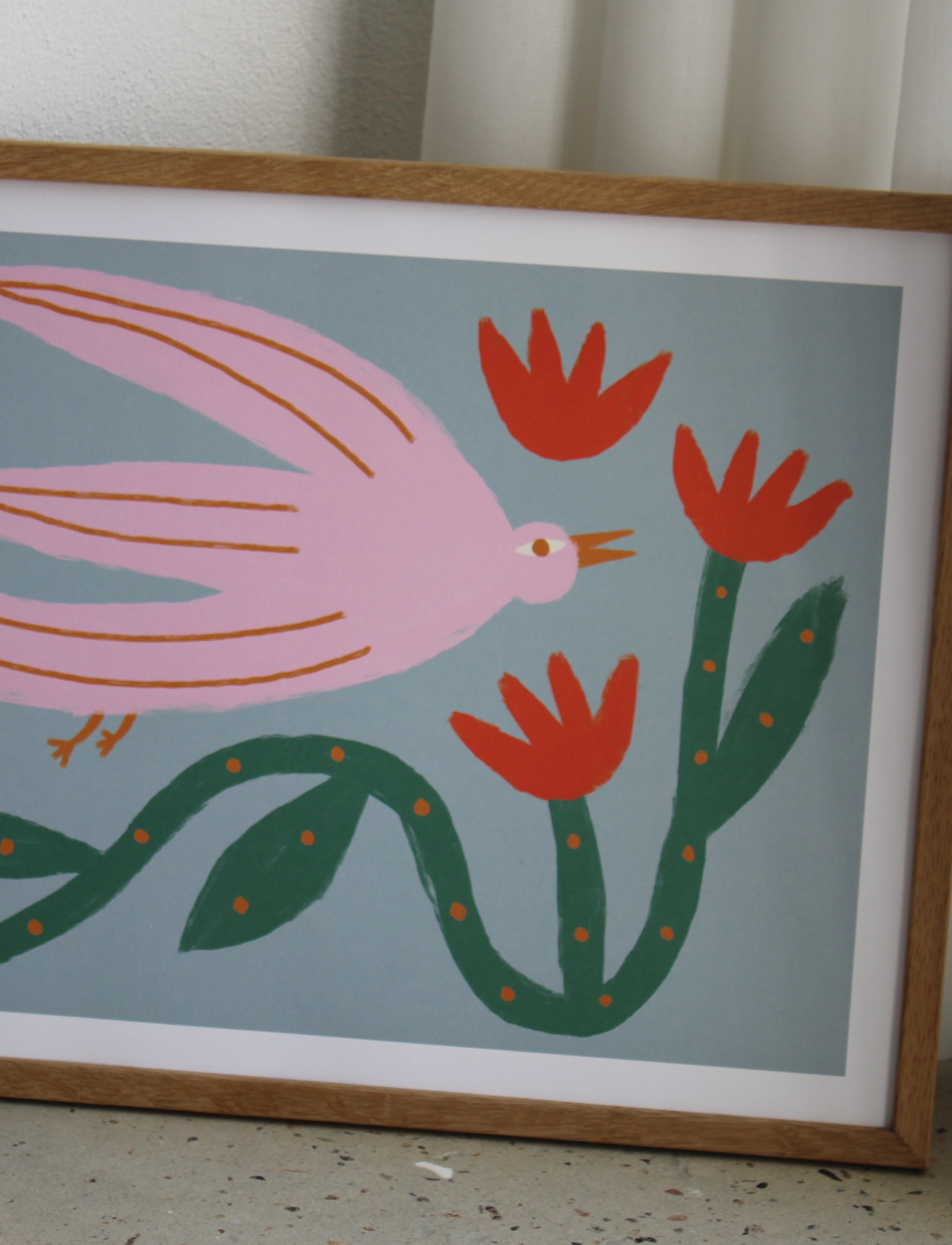 Aparte Works - Aparte x Matías Larraín - Free Bird - pink - 1