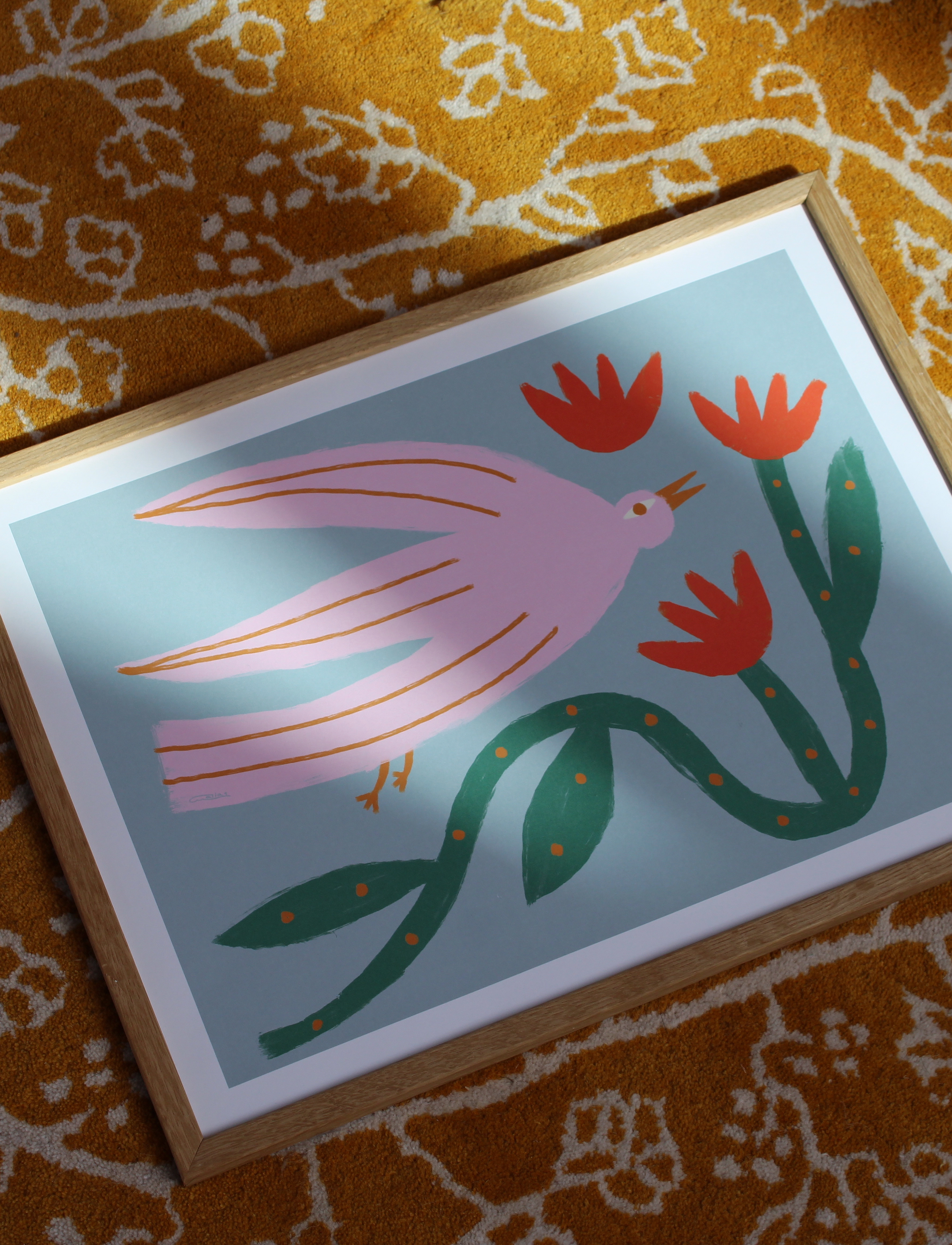 Aparte Works - Aparte x Matías Larraín - Free Bird - pink - 3